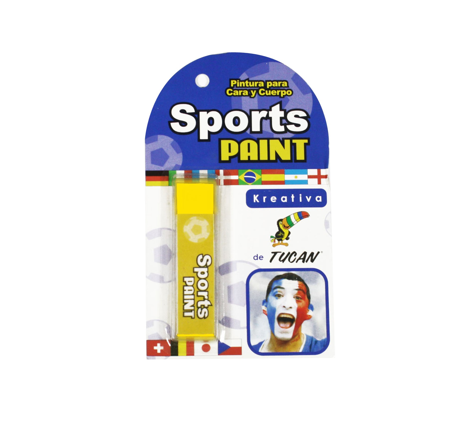 Sport Paint Blister Un Amarillo