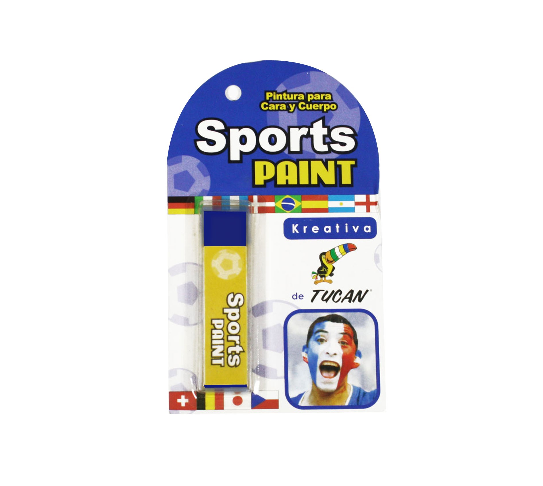 Sport Paint Blister Un Azul
