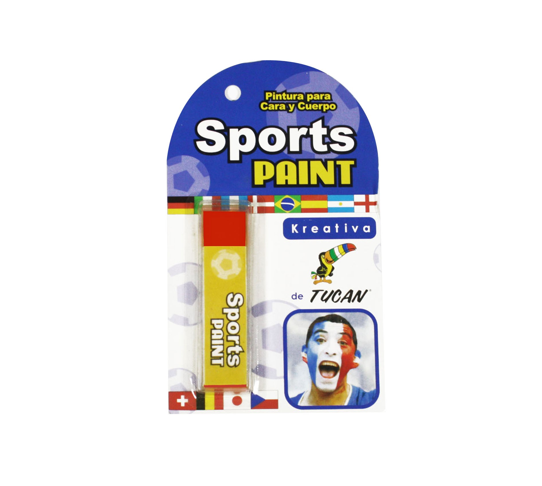 Sport Paint Blister Un Rojo