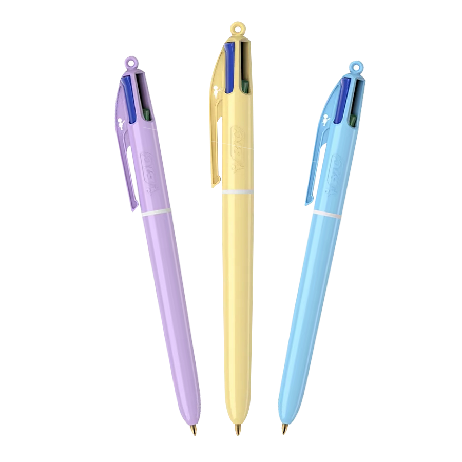 Bolígrafo Bic 4 Colores 1.0MM Pastel Unidad