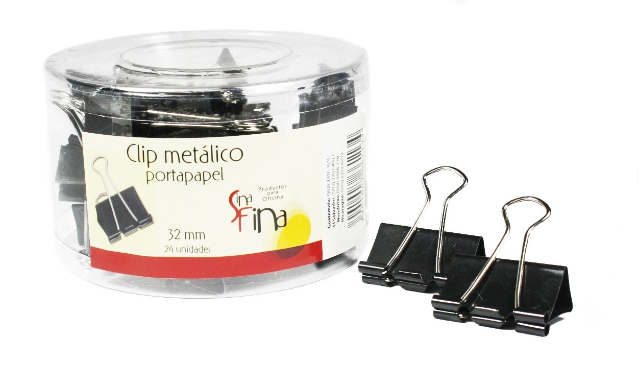 Clip Portapapel 32 Mm