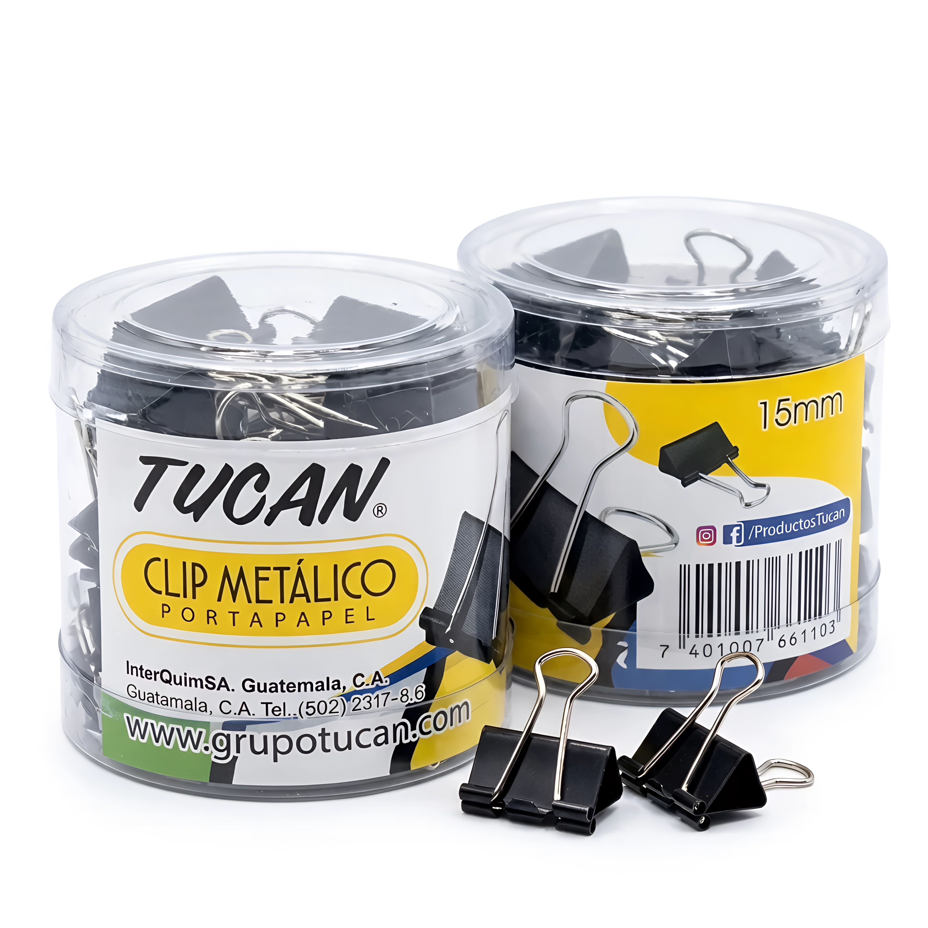 Clip Portapapel 15 Mm