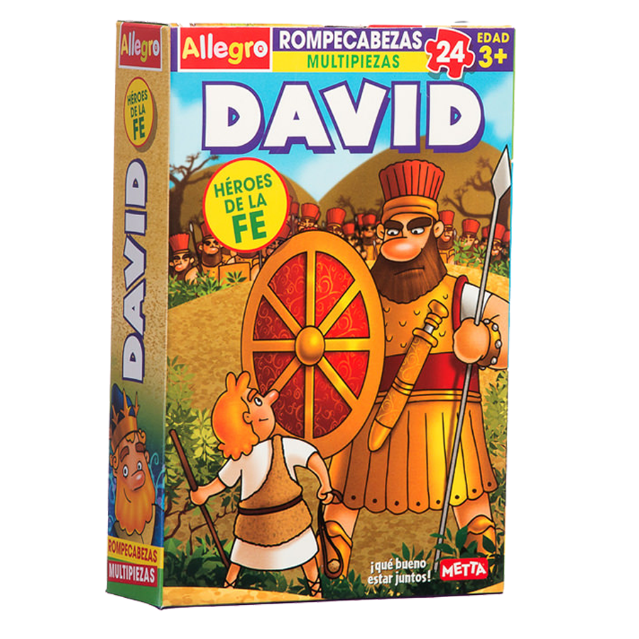 Rompecabezas David 24 pz Metta