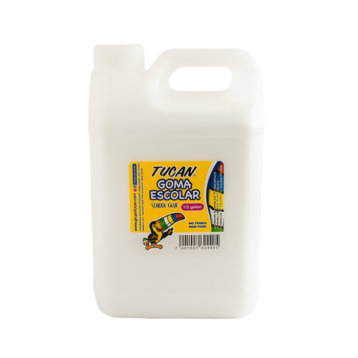 Goma Escolar Blanca 1/2 Galon 