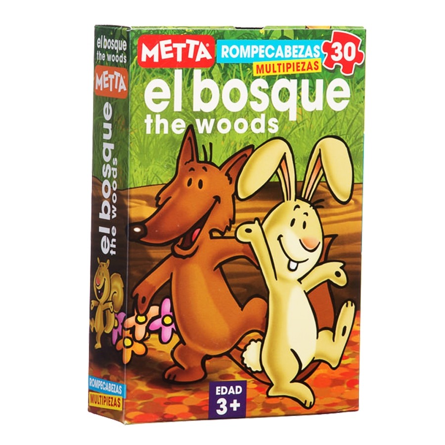 Rompecabezas El Bosque 30 pz Metta 