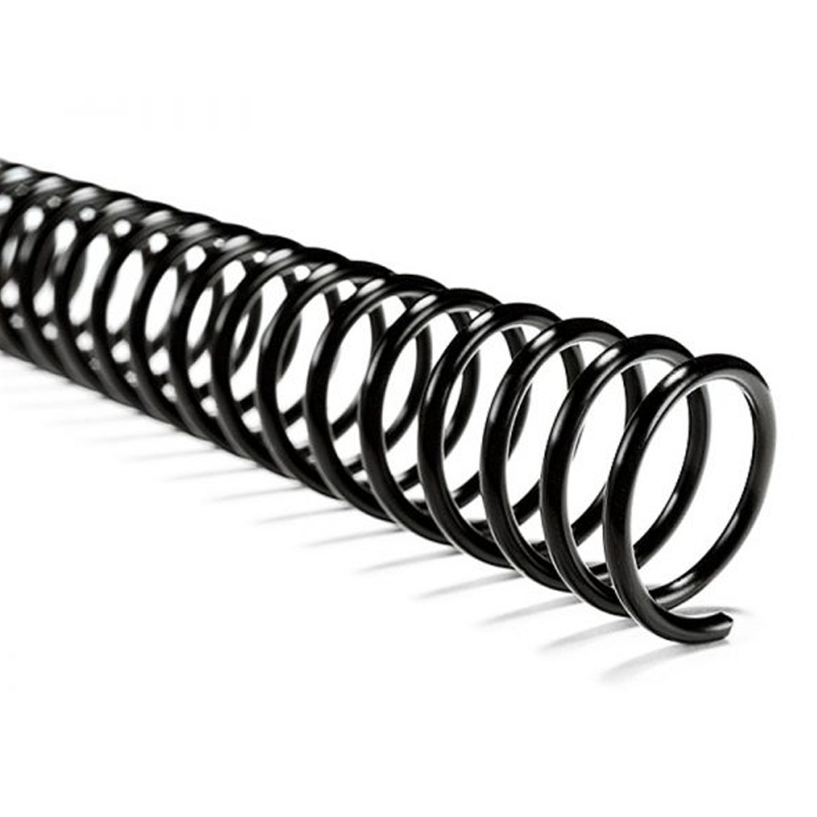 Espiral Plastico Carta 12MM de Diametro (100H)P