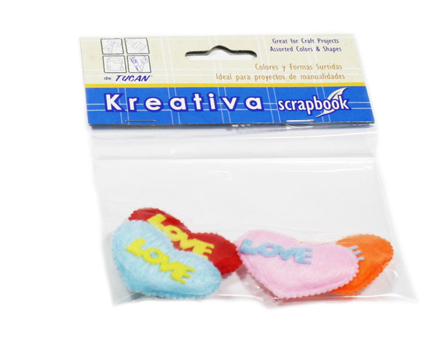 Scrapbook Figuras Corazón Pequeño Moña