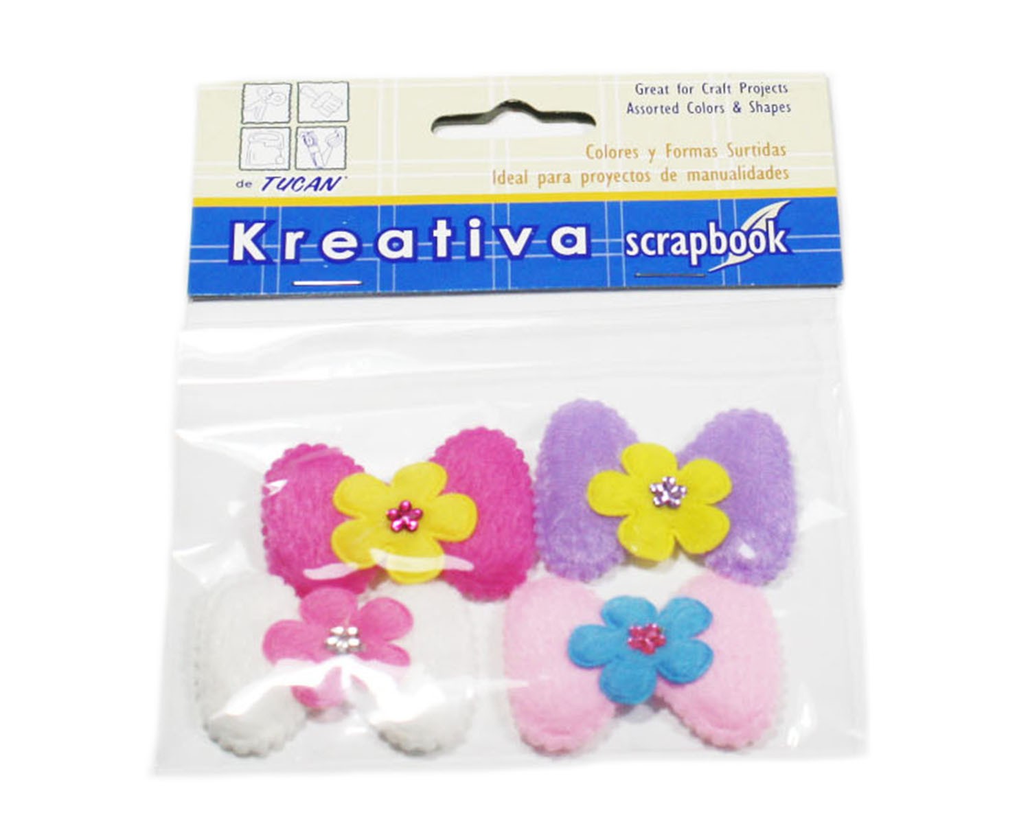 Scrapbook Figuras Moña Flor