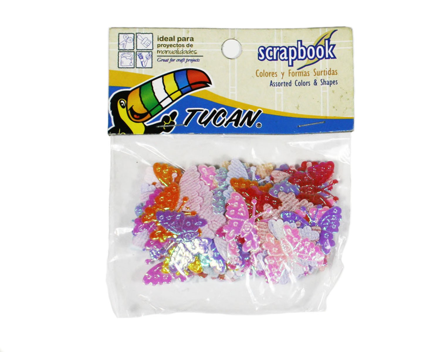 Scrapbook Figuras Tela Mariposa