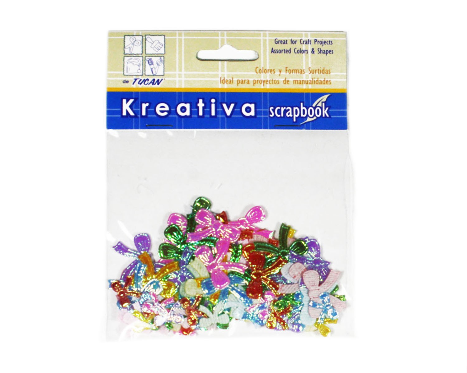 Scrapbook Figuras Tela Moñas