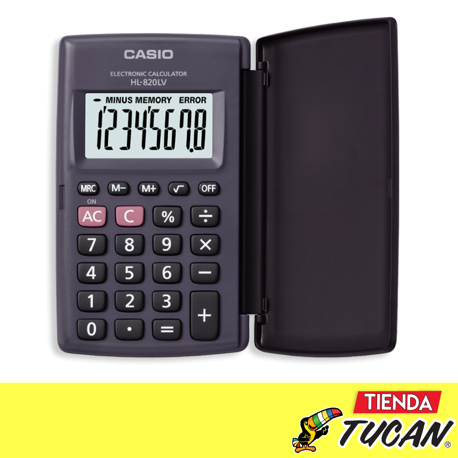 Calculadora CASIO  HL-820LV /Bolsillo 8 DGT