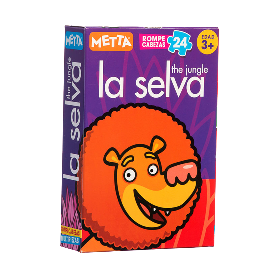 Rompecabezas La Selva 24pz  Metta 