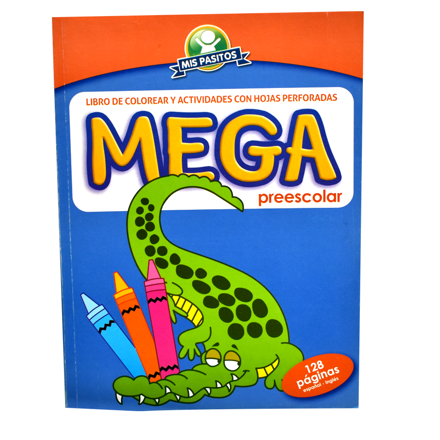 Libro Mega Cocodrilo Pre Escolar