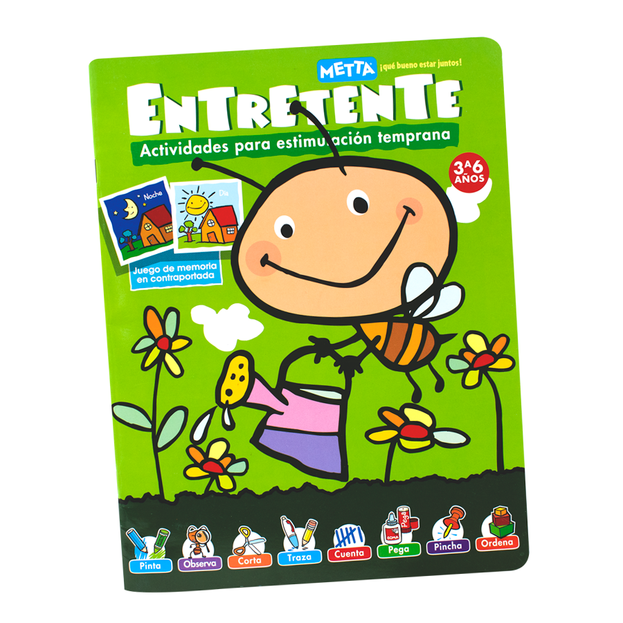 Libro para Colorear Abejita METTA