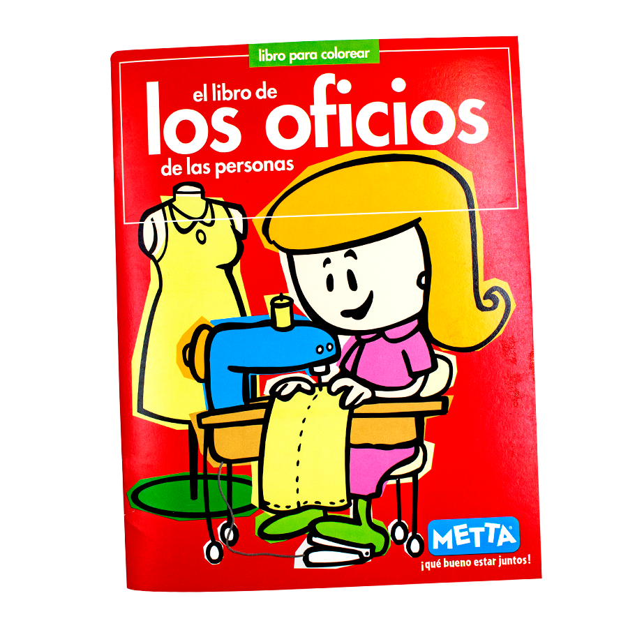 Libro para Colorear Los Oficios METTA