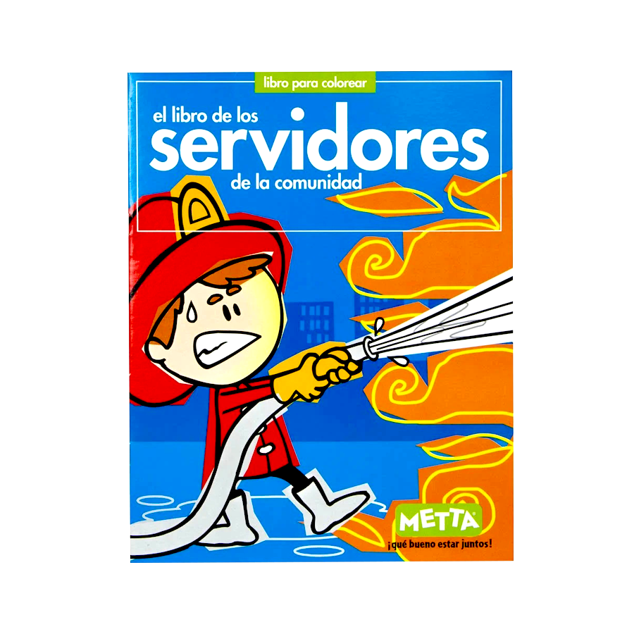 Libro para Colorear Los Servidores METTA