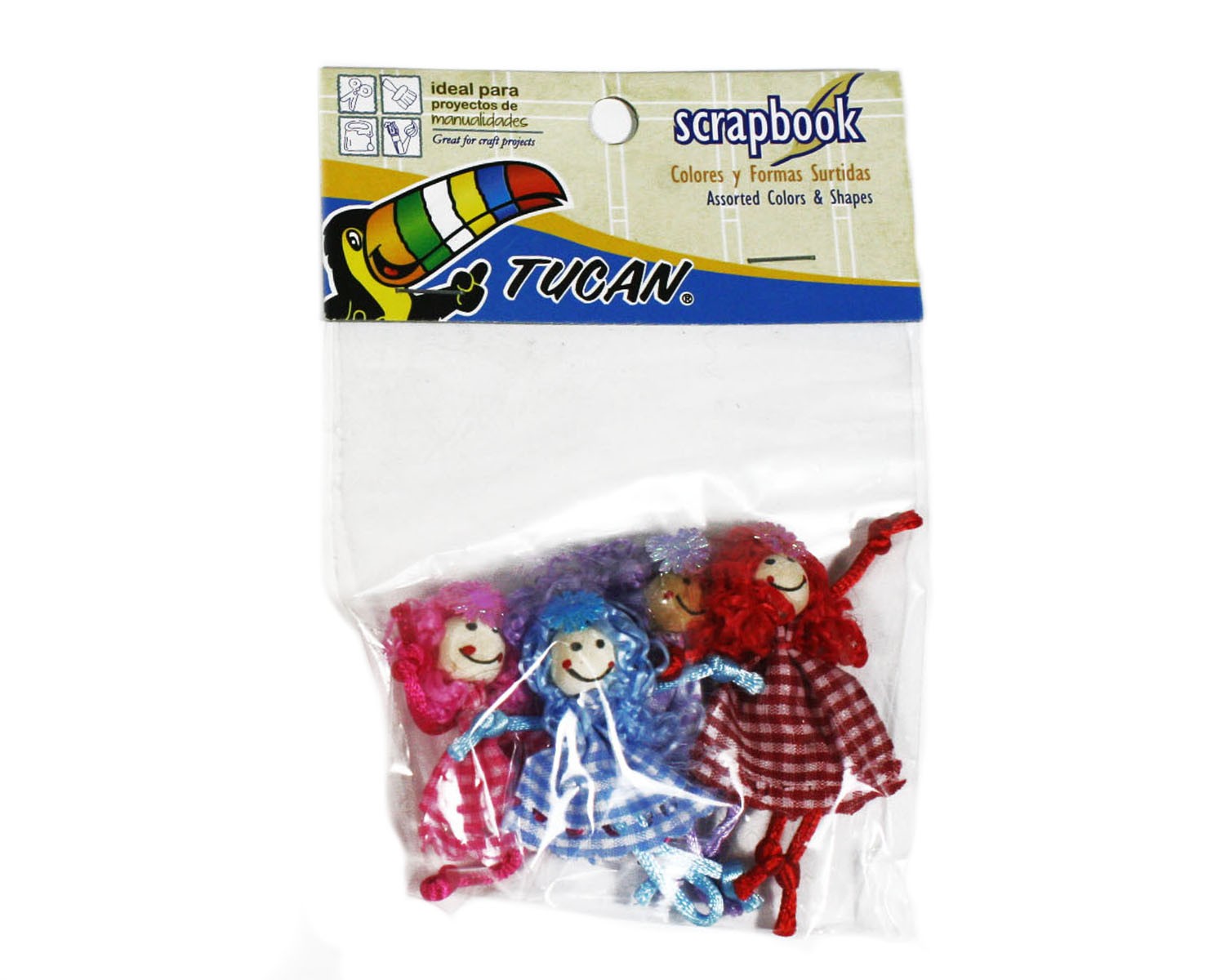 Scrapbook Mini Muñecas Cuadros