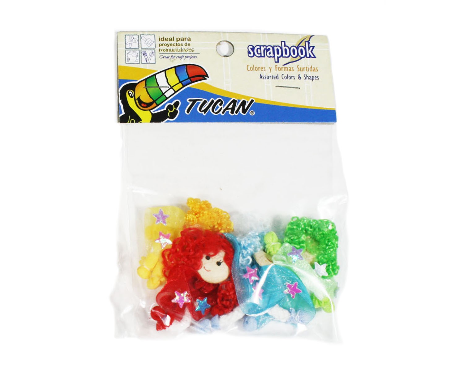 Scrapbook Mini Muñecas Estrellas