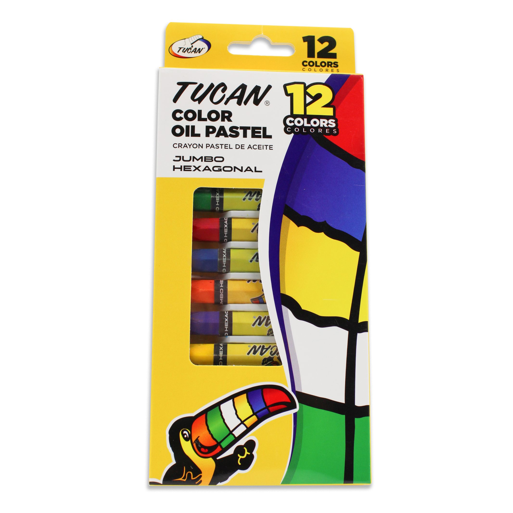 Crayón Pastel Óleo Jumbo Hexagonal