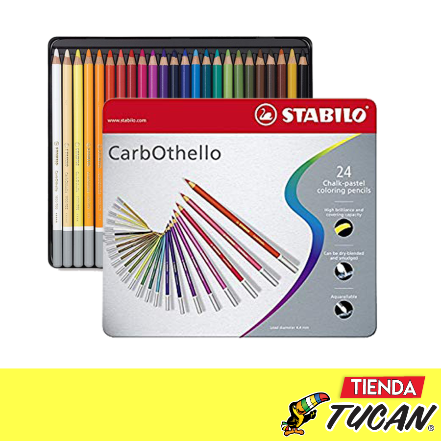 Lapiz Color Carbothello 24 Colores Stabilo