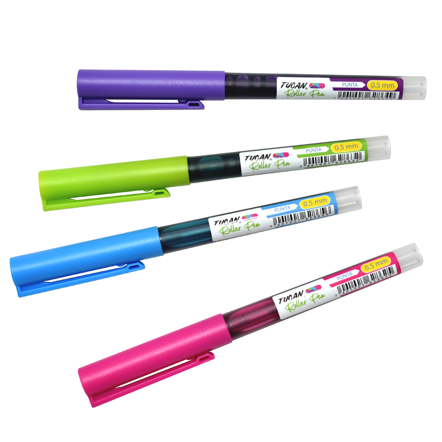 Roller Pen punta Metálica 0.5mm (Colores)
