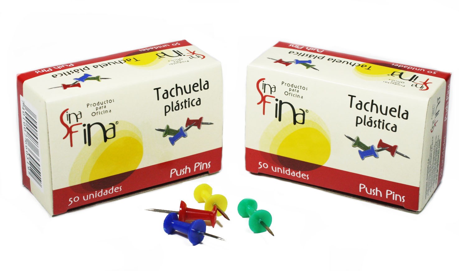 Tachuela Plástica 50 Unidades