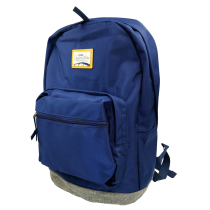 Mochila Universitaria (Colores)-Azul Marino/Gris Claro