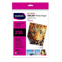 Papel Fotográfico Brillante / Carta / 230 GR / Brillante (Unidad)
