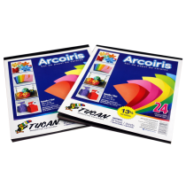 Block Arcoiris Tucan 24 Hojas Tamaño Oficio