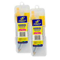 Compás Plástico Con Estuche