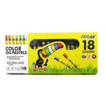 Crayón Pastel Redondo 18 Colores