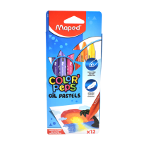 Crayón Pastel Maped Color  Peps 12 Colores