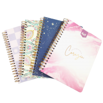 Cuaderno Doble Anillo Multimateria Pasta Flexible Kiut  200 Hojas