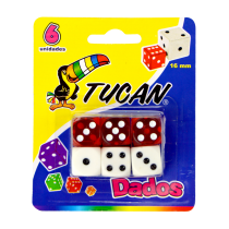 Dados 16 Mm Blister Unidades