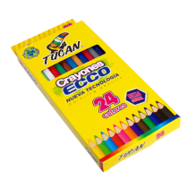 Crayón Ecco Largo 24 Colores