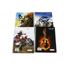 Cuaderno Espiral Carta 100h Líneas