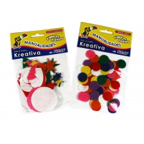 Fieltro Figuras Círculos