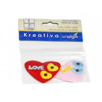 Scrapbook Figuras Coraón GrandeCorazón