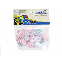 Scrapbook Figuras Tela Baby