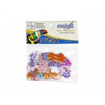 Scrapbook Figuras Tela Flores