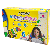 Finger Paint Tucan 6 Colores