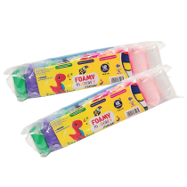 Foamy Moldeable 12 Colores 120Gr