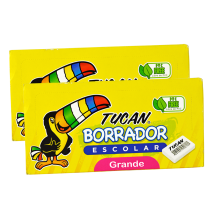 Borrador Hule Grande Caja 30 Unidades