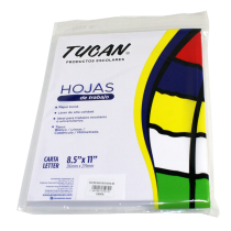 Hoja Bond Premium Carta Bolsa Plástica 100 hojas