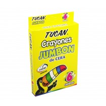 Crayón De Cera Jumbon 6 Colores