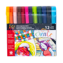 Marcadores Koi Brush Pen 12 Colores