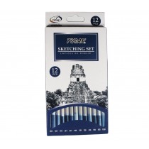 Set Lapices De Dibujo 12 Pcs