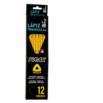 Lápiz 2 HB  Triangular Tucan Amarrillo (unidad)