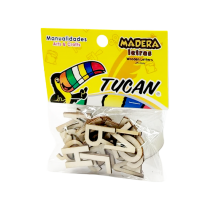 Letras De Madera Pequeña 26 Unidade