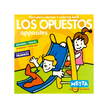 Libro Para Colorear Los Opuestos Metta